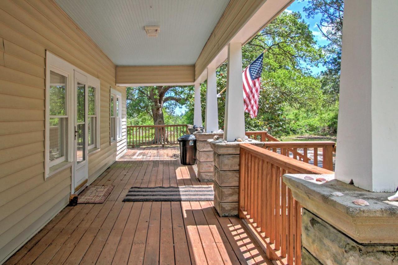 Secluded And Quiet Coastal Home 1 Mile To Boat Ramp Sealevel Exterior foto